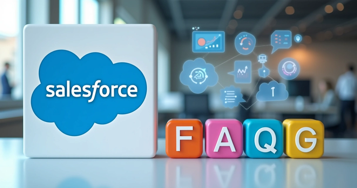 Ícones de perguntas frequentes sobre Agentforce